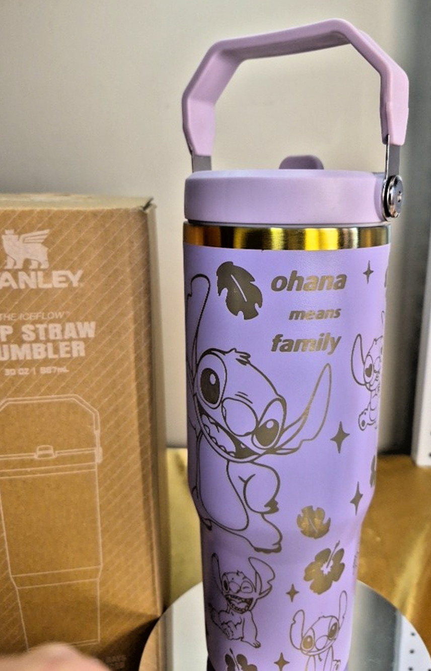 Stanley Stich Ohana Quencher Tumbler H2.0 Zero FlowState ProTour Flip Straw Box